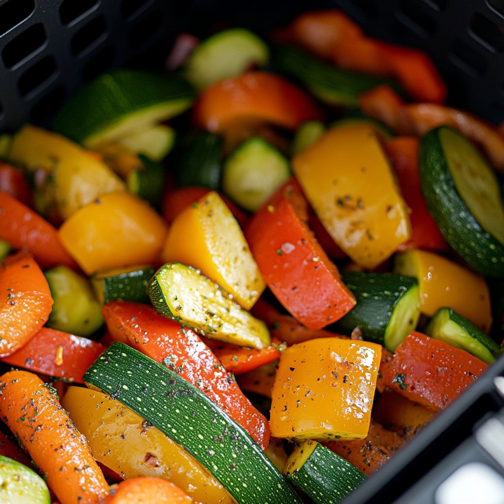 Gesunde und leckere gemüserezepte im airfryer für jeden tag