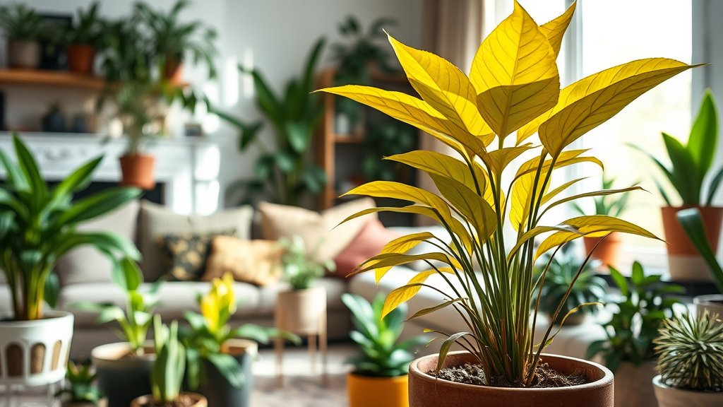 Gele bladeren op je planten? zo los je het op!