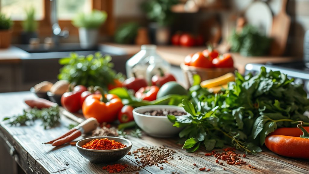 Lokale en seizoensgebonden ingrediënten voor heerlijke gerechten