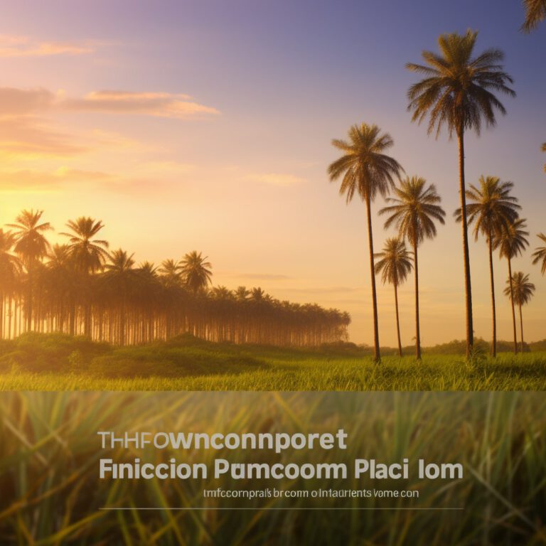 Het belang van duurzame palmolie productie