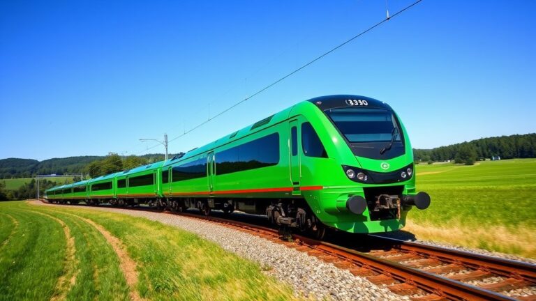 Ns groene trein: de toekomst van milieuvriendelijk reizen