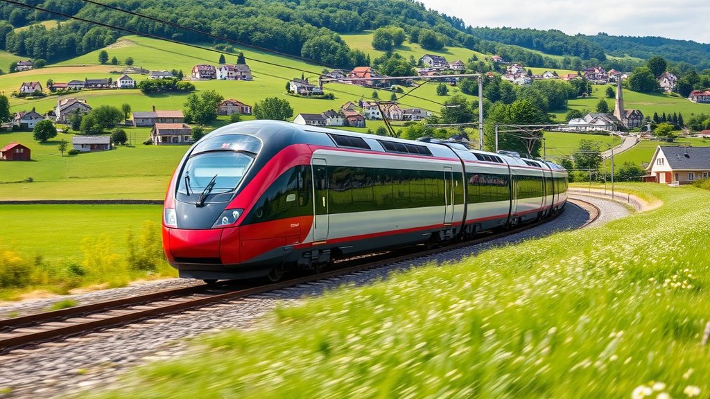Met de trein van amsterdam naar frankfurt: gemak en avontuur